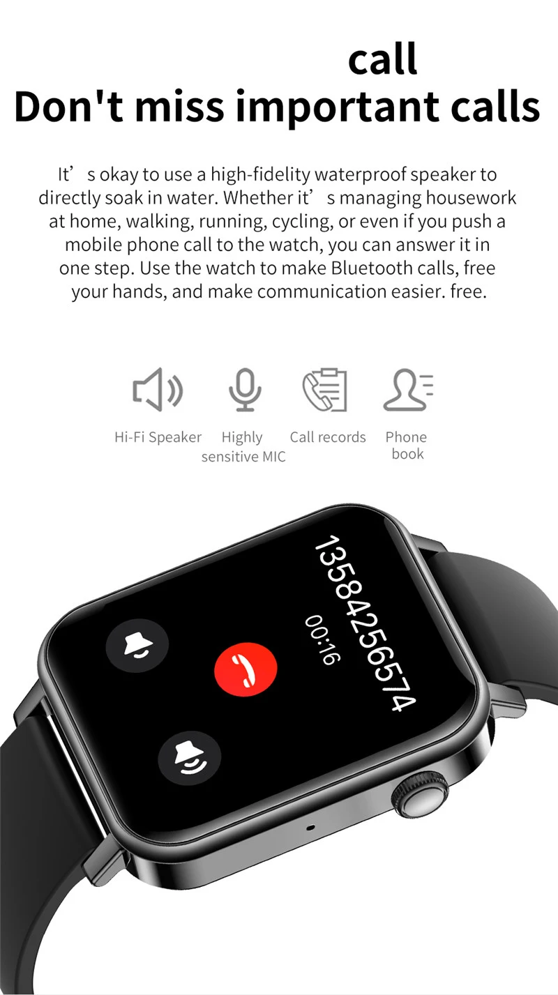 AinooMax L159 customized customize custom oem logo mobile ce rohs Phone call branded smart watch brand smartwatch