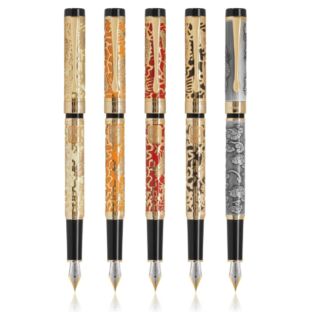 jinhao luxury 5000 hollow fountain pen for gift