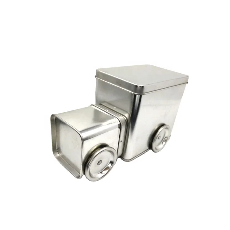 Cookies box  Container Metal Biscuit Car Shape Toy Car Tin Box empty tin can