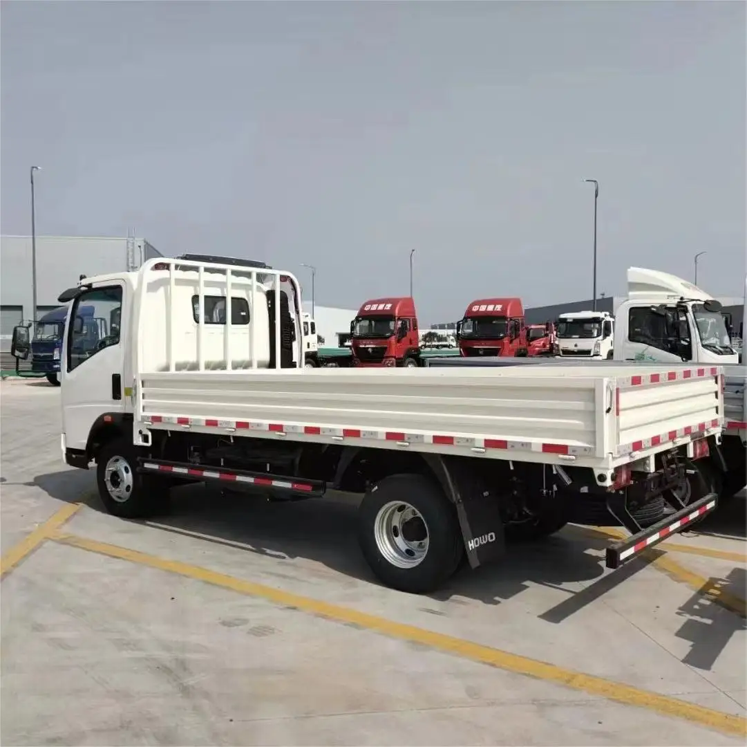 In Stock Lowest Price Light Mini Truck Light Lorry Truck Duty Sinotruck Cargo Truck To Algeria