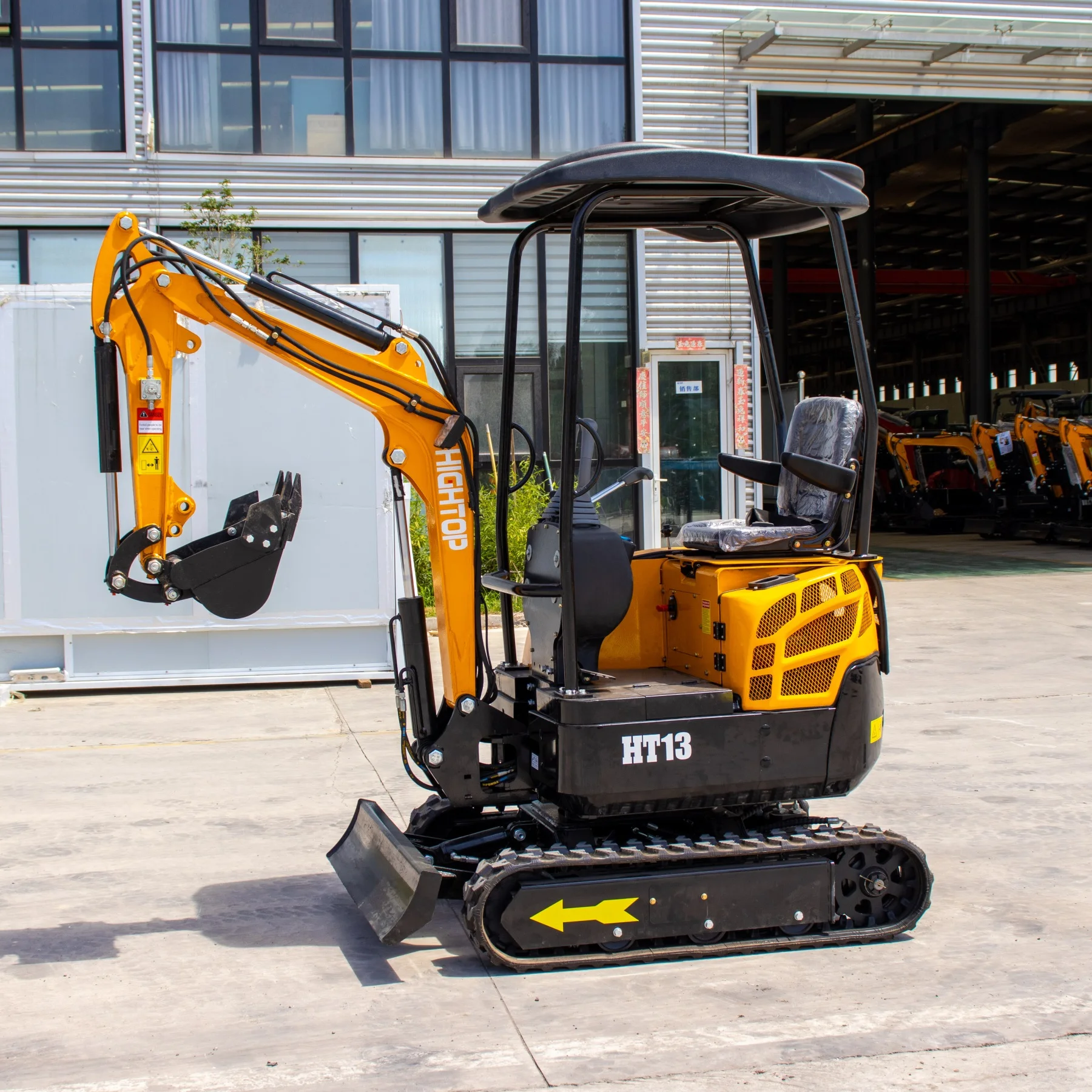 HighTop Digger!!Hydraulic Crawler Excavator Small Excavator 1ton 1.5ton 2ton Mini Excavator