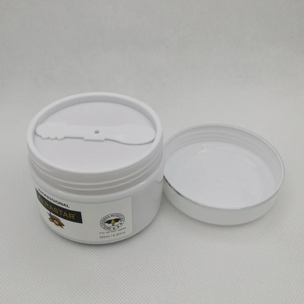 hydrating argan oil creamy hair mask and deep conditioner with Keratin Luxury OEM Style Packaging