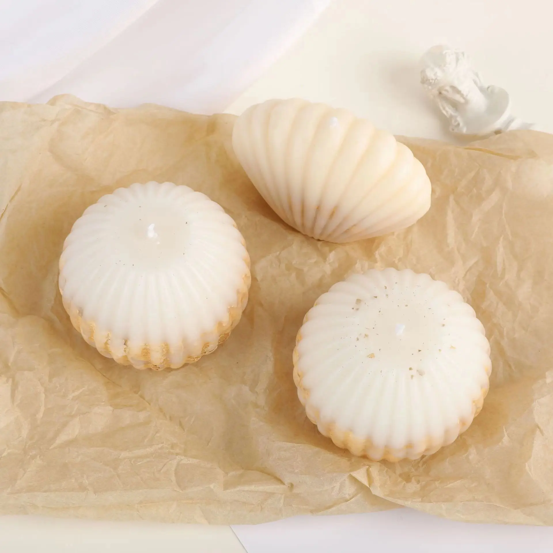 Hot sales  Gold Foil Candle Making  DIY Gold Copper Foil Candle Gold Foil