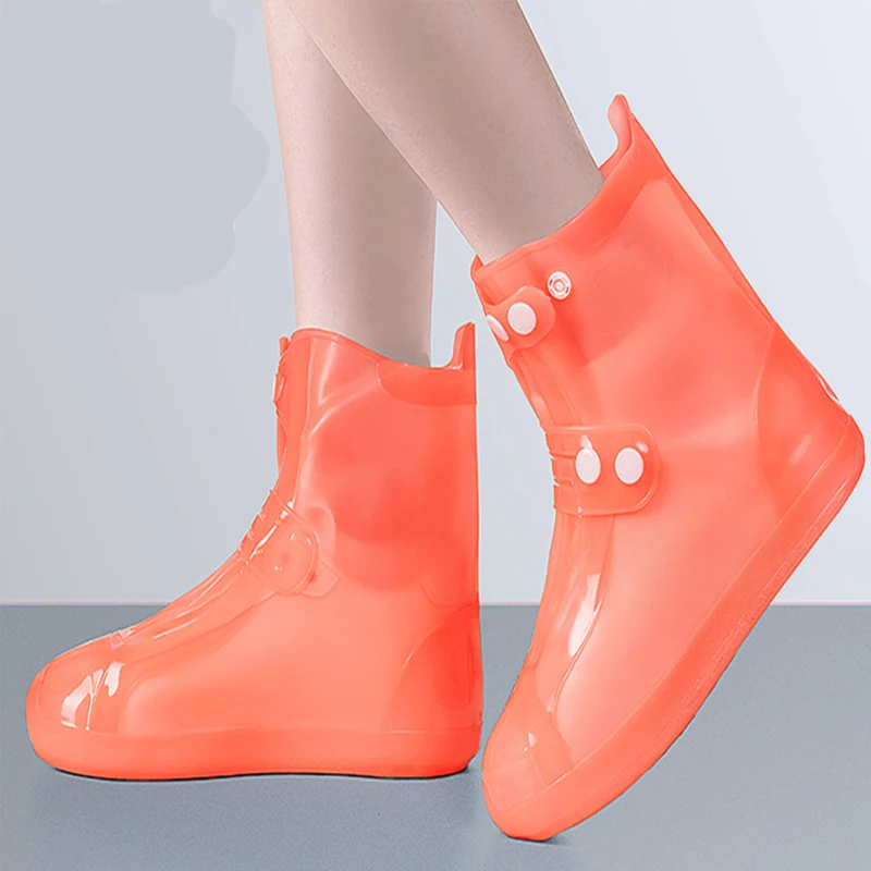 Non-slip Easy-handy Water Resistant Overshoes Outdoor Cycling Hiking Protectors Waterproof Silicone Shoe Cover for Rain