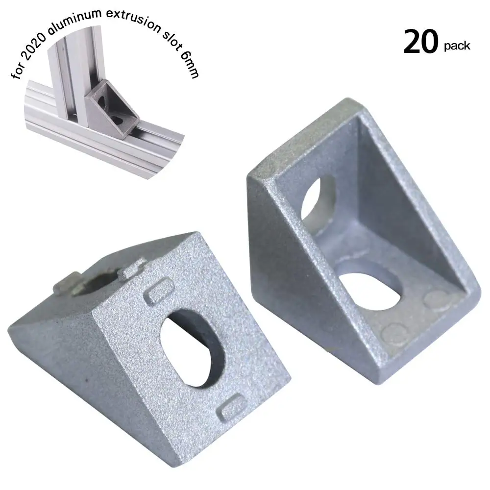 YouQi 3D принтер запчасти ЧПУ 2020 3030 4040 6060 угловой кронштейн из