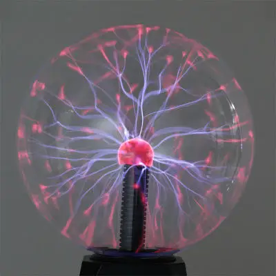 Customized magic atmosphere light lightning ball touch sensor home bedroom plasma ball voice controlled electrostatic ball light