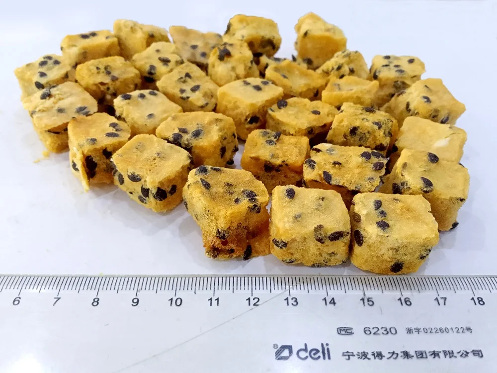 China fruit manufacturer healthy frozen dried fruit tea ingredient freeze dried passion fruit chunks