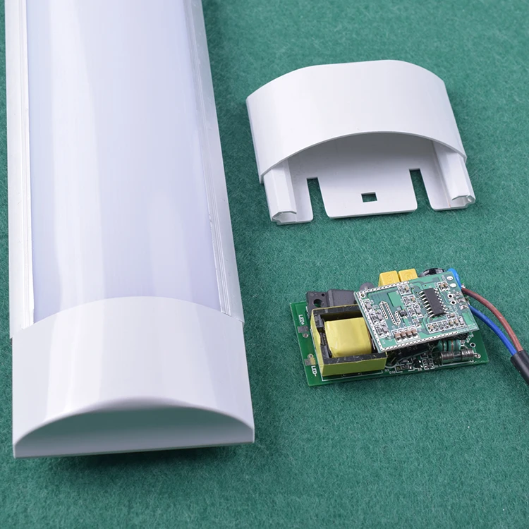  1 2 м светодиодный светильник Batten 36 Вт плоский поверхностный монтаж LED Light тонкий