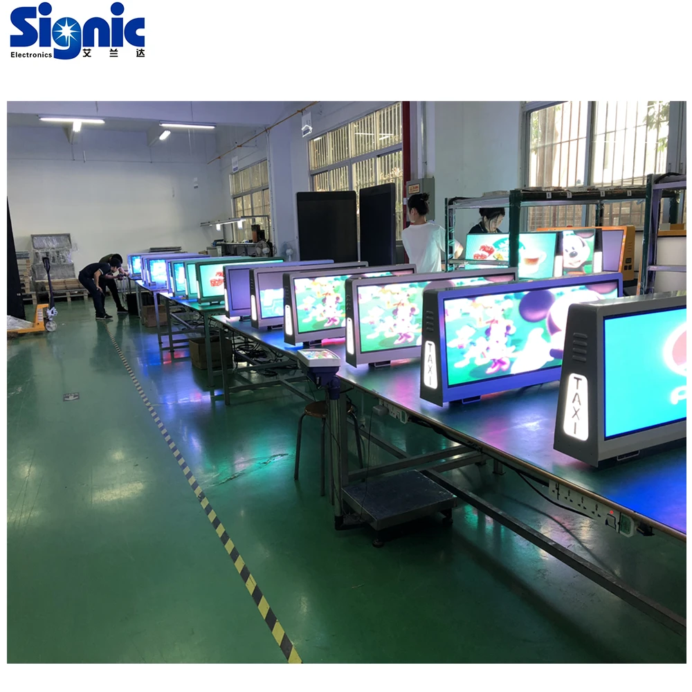 Nse P5 High Brightness 3G Taxi Top LED Display Screen