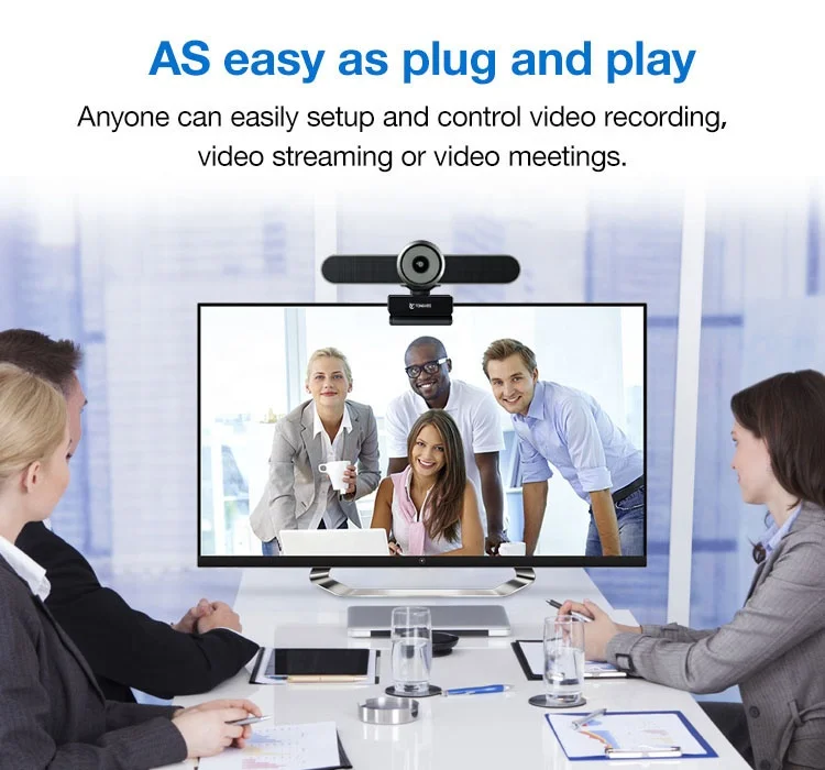Stock Ultra HD 4K Webcam Camera PC USB Video Web Camera Cam Live Streaming Webcam with Mic webcam 4k web camera