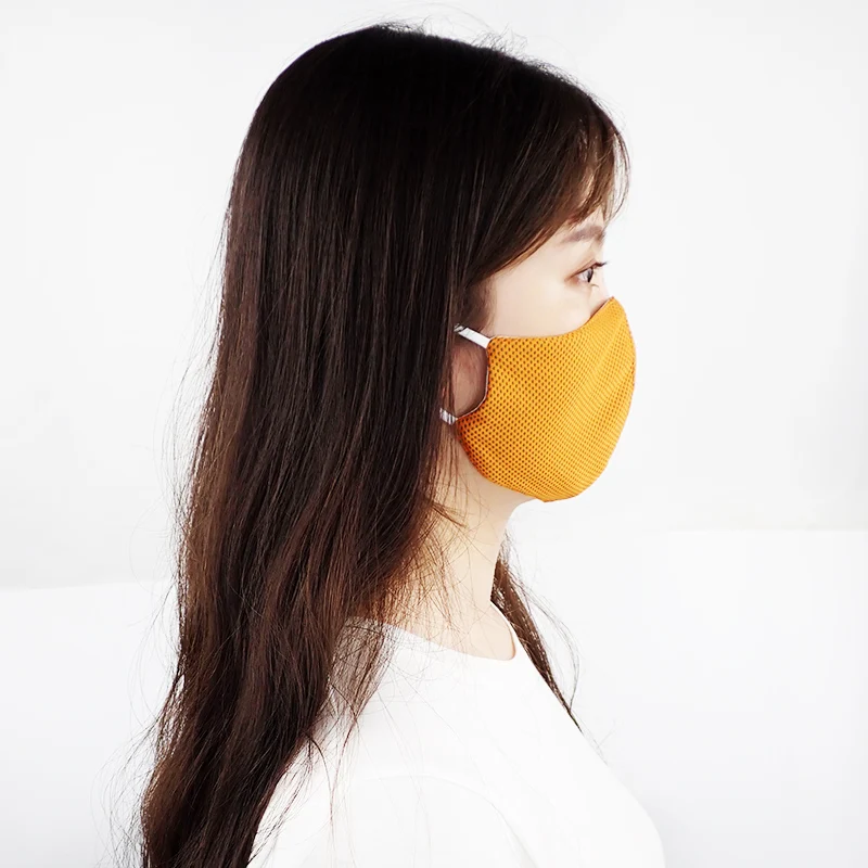 
custom logo washable face cover sun protection cool feeling summer face cover washable mouth-muffle 