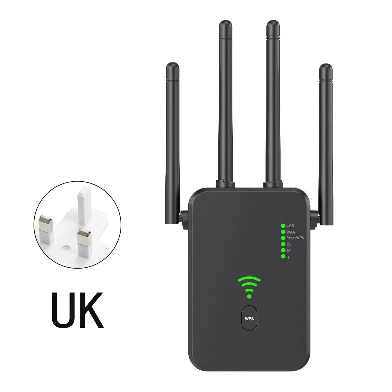 Hot Selling U10 Wifi Repeater Dual Band 2.4G/5G Wifi Router 300/1200Mbps Wireless Network Signal Repeater