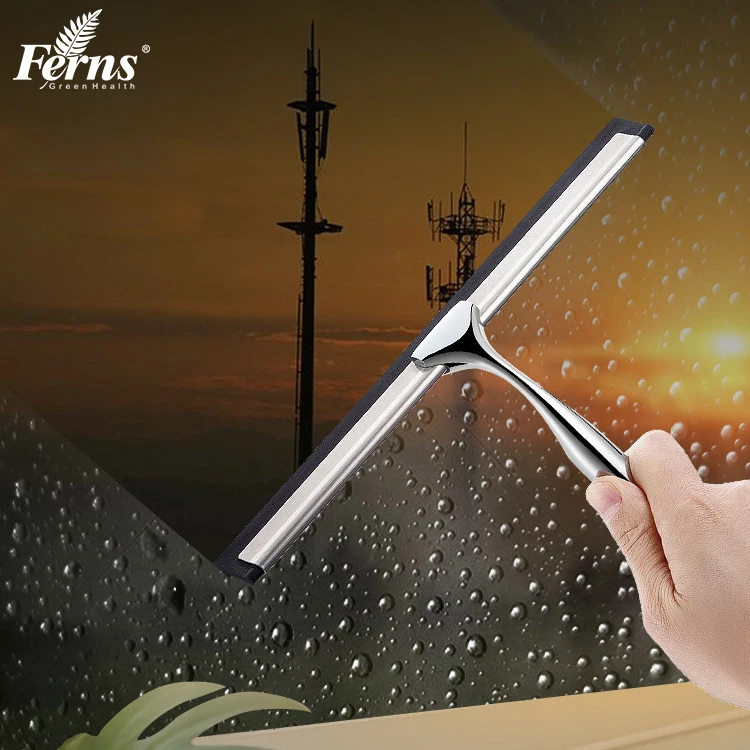 Silicone Window Squeegee Glass Shower Cleaner Bathroom Wiper Window Household Scraper Cleaning Tools