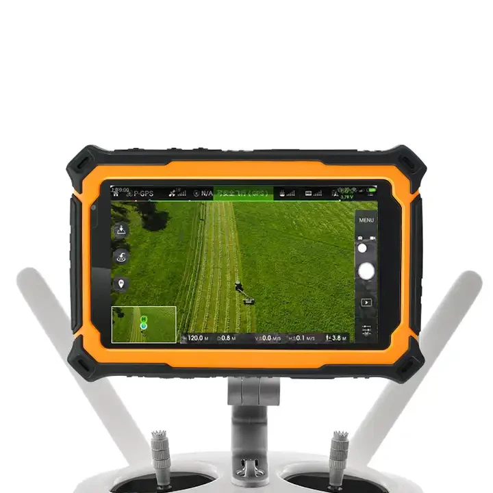 T71X Drone Industrial Ruggedized Android 2600nit Tablet 7 Inch 8GB + 128GB Touch Screen 10000mAh Battery