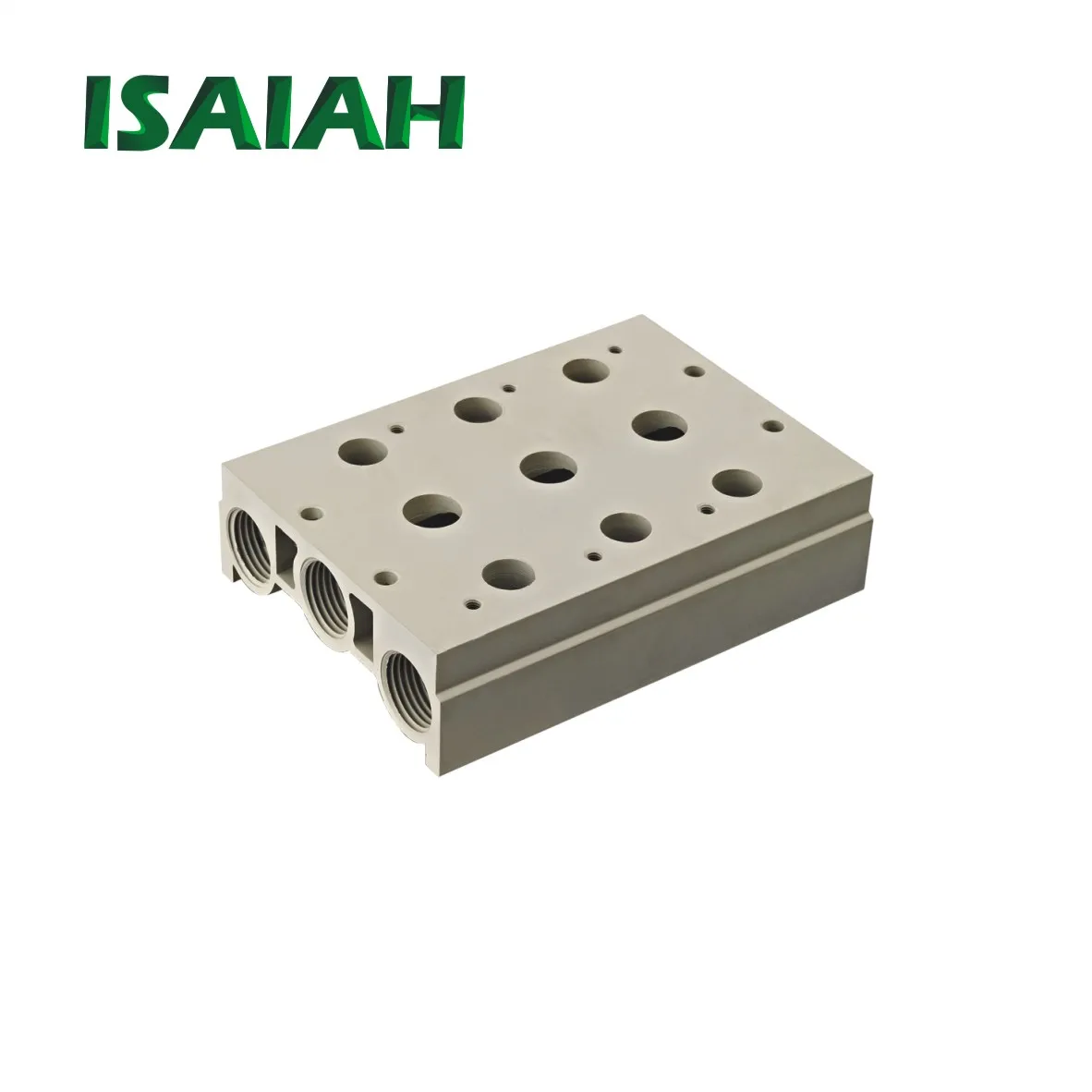 Vf Series China Manufacturer Solenoid Valve Base Seat SMC type Aluminum Alloy Valve Manifold