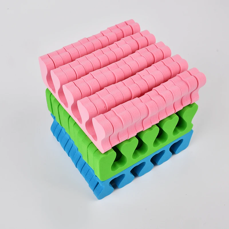 2022 New Trendy Eva Toe Separator Finger Separator for Nail Beauty Salon Tool