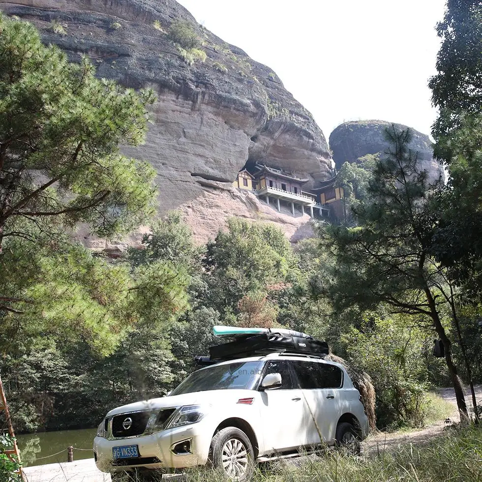 Gold Plus Supplier pop up tent shelter oxford bell nature hike roof top tent with roof rack