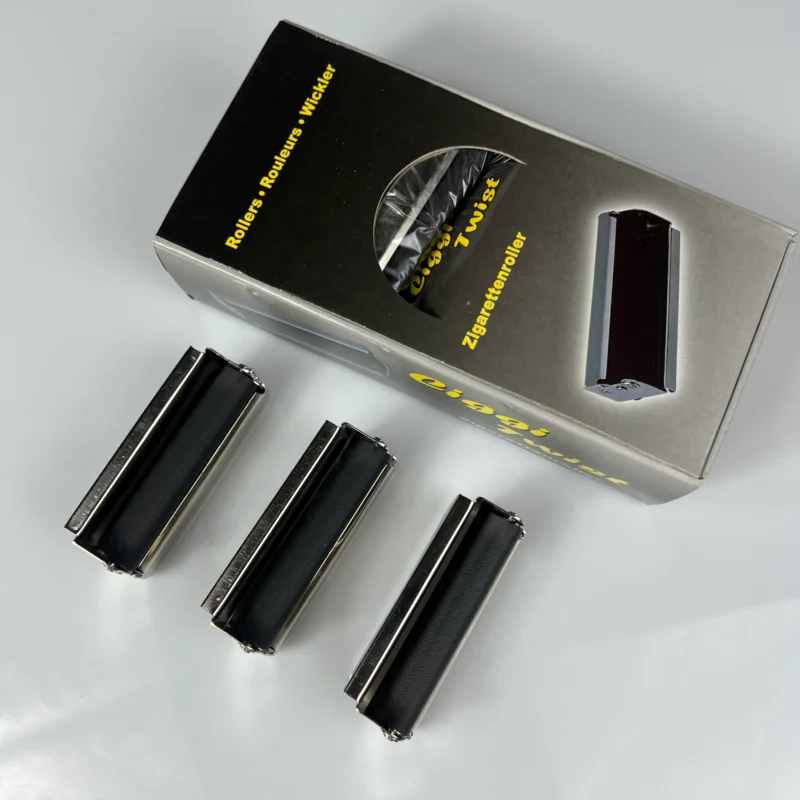Factory direct sales Cigarette Rollers Wholesale mini Metal Manual Cigarette Rolling Machine