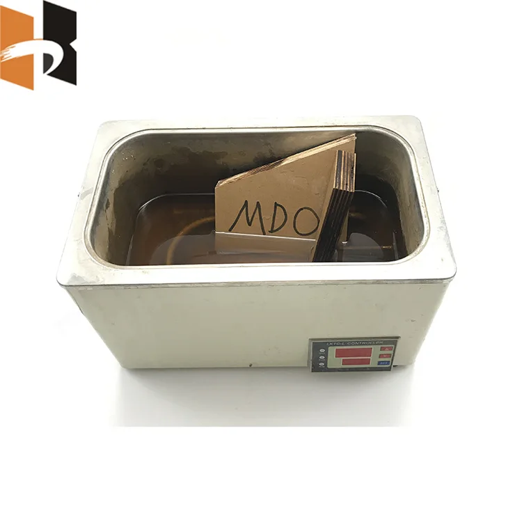 Samples 4mm-25mm Laminated MDO Medium Density Overlay Plywood For Use