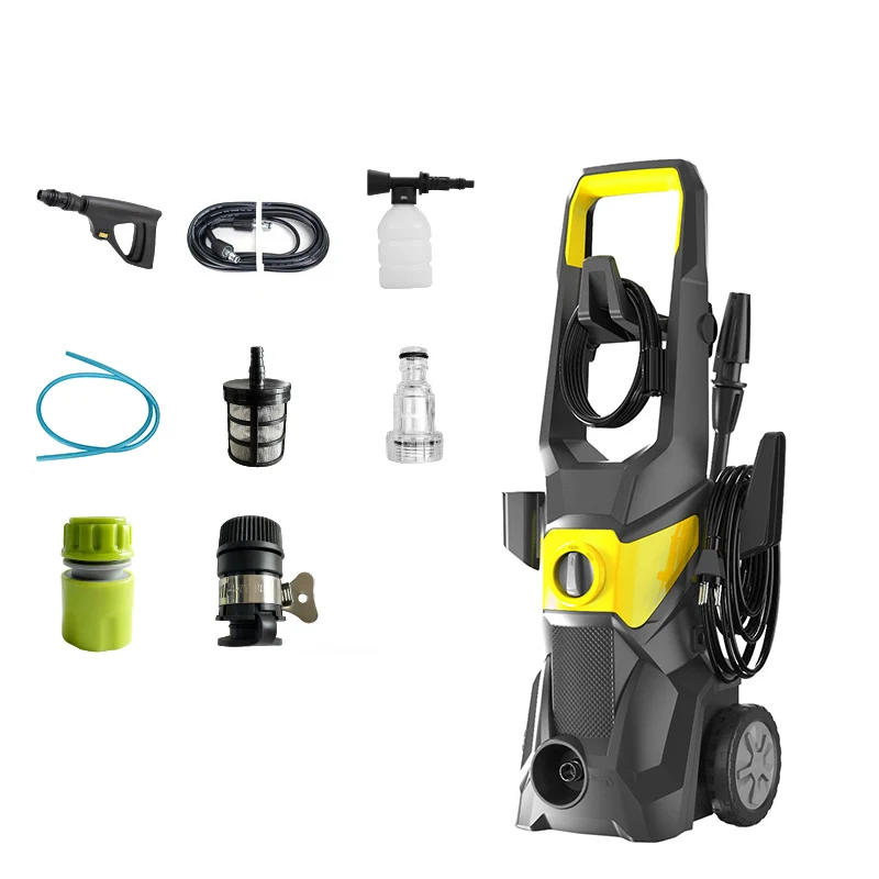 Professional Machines De Nettoyage De Voiture Car Wash Battery Portable 1200W High Pressure Washer