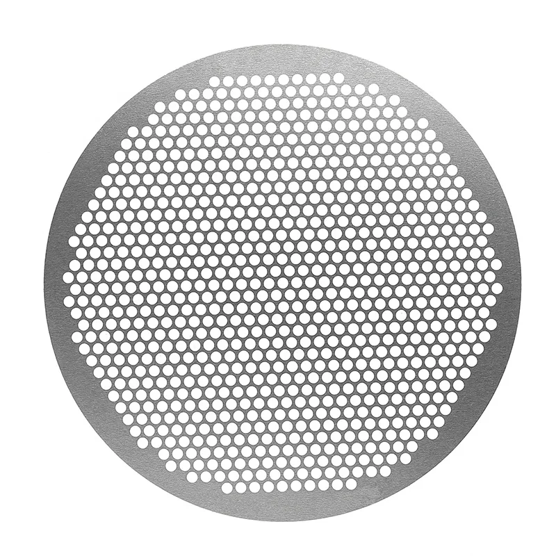 Micro Hole Photo Chemical Etching metal mesh Etching filter mesh disc