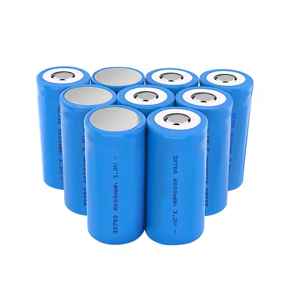 3 2 В Lifepo4 цилиндрическая аккумуляторная батарея 32700 5ah 5.5ah 6ah 6000mah