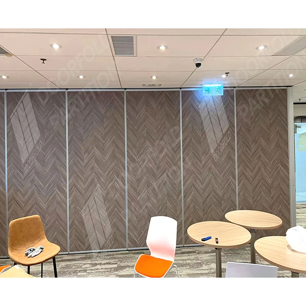 Conference Room Aluminum Frame Sliding & Folding Partition Wall  for Dynamic Meeting Spaces