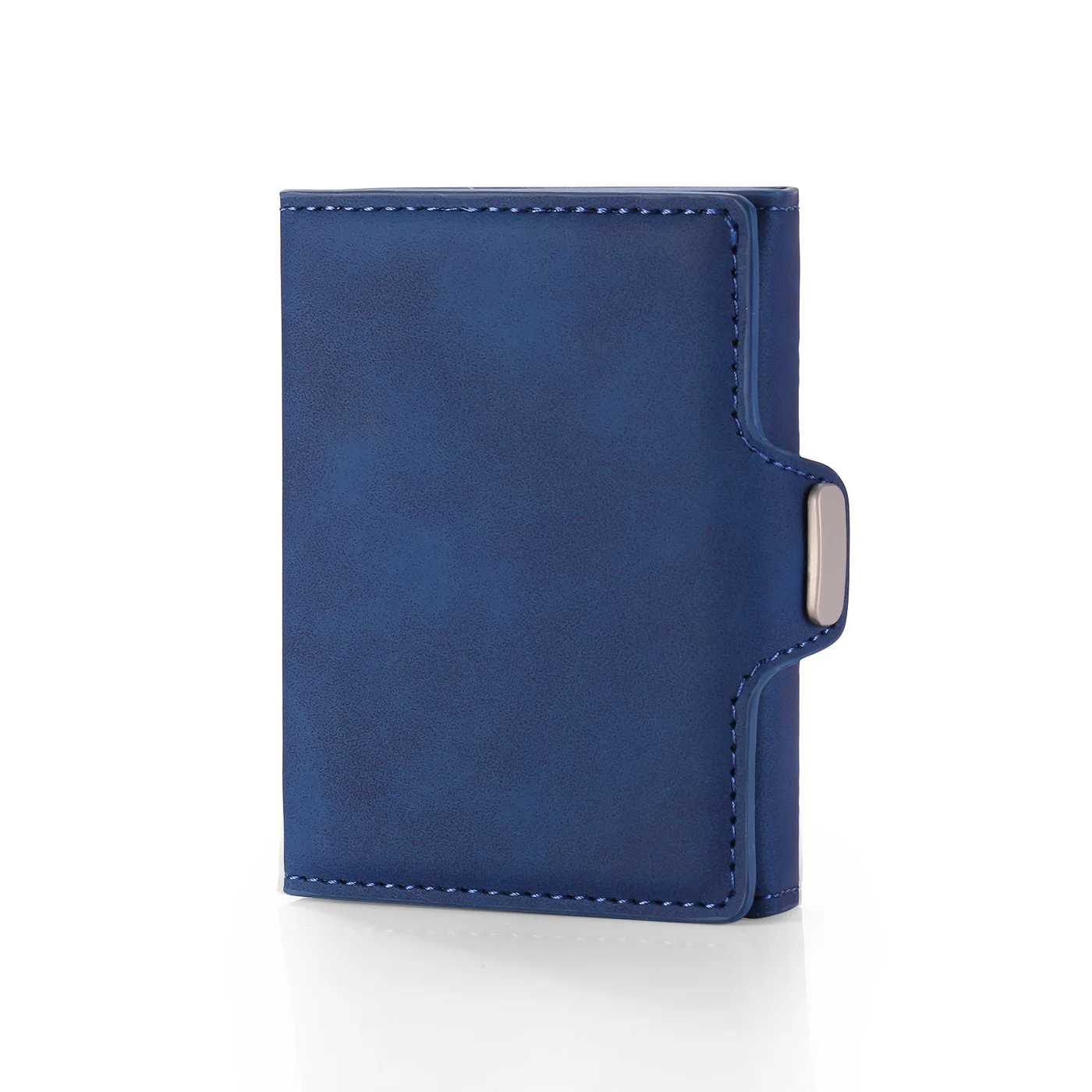 Minimalist Wallets Card Wallet - RFID Men Slim Wallet Manufacturer Leather Vintage Factory Price Short Unisex Open Solid Color