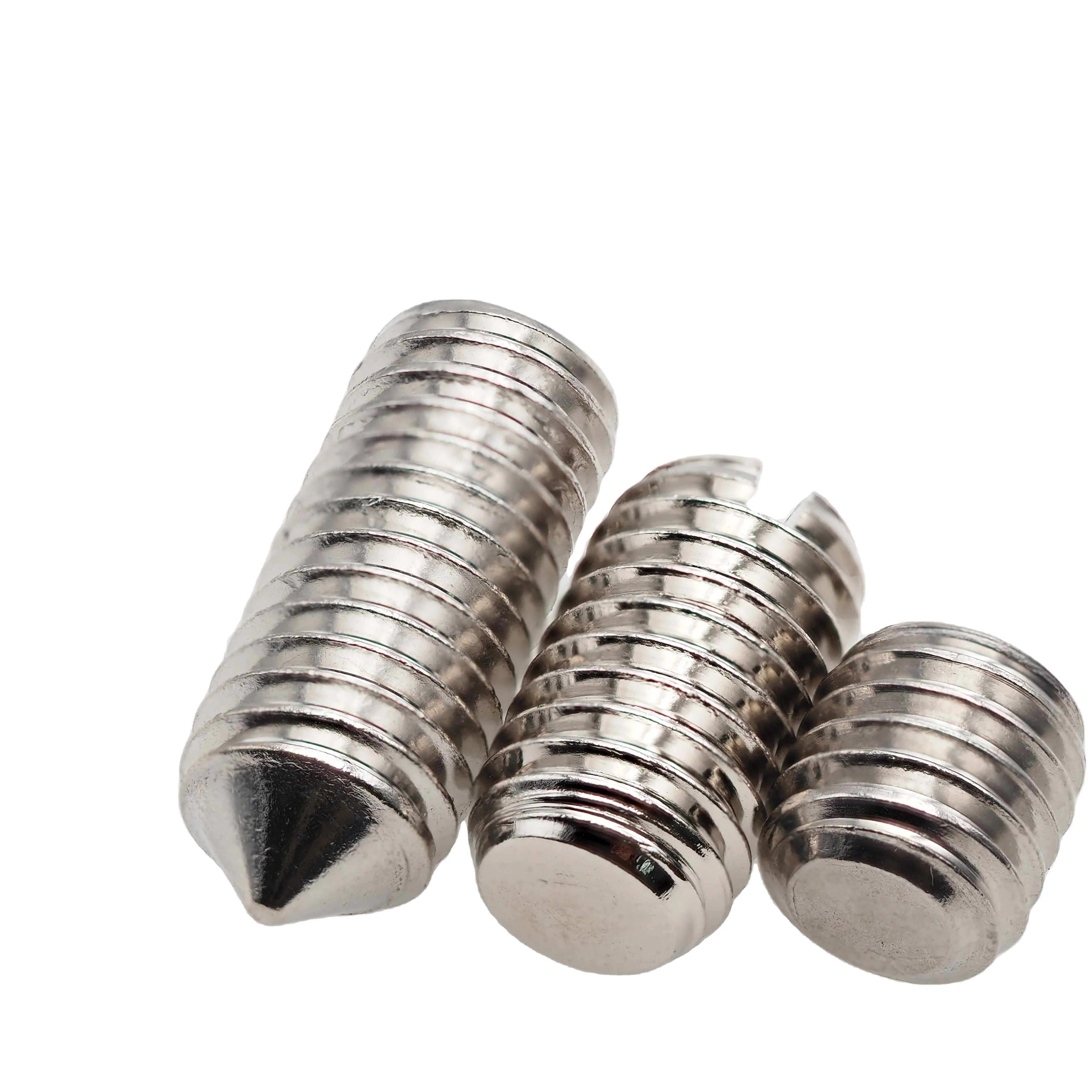 China manufacturer factory M8 headless thread  Stainless Steel screws  Electric meter fixing screws