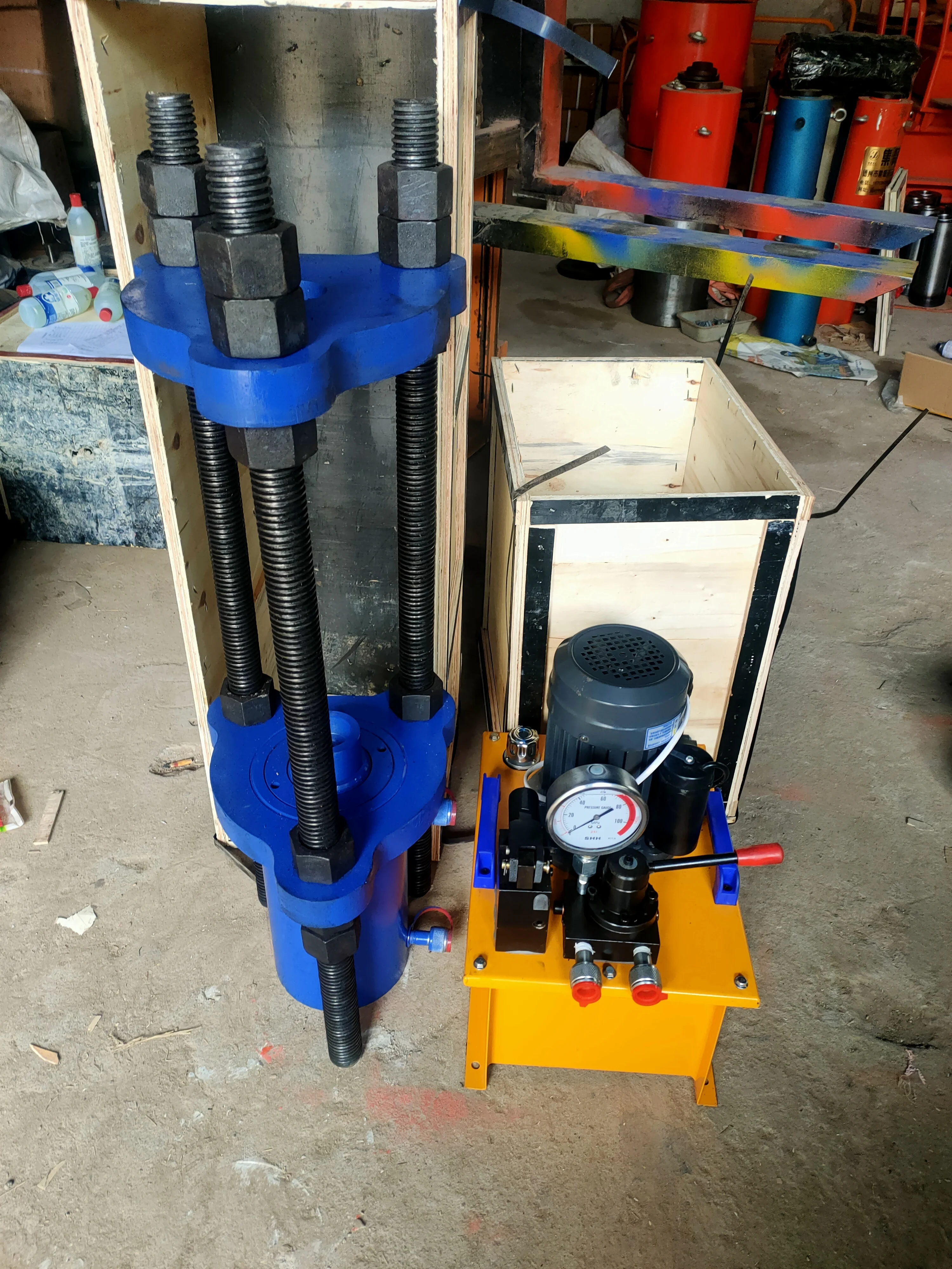 Hydraulic Track Press 100ton 150ton 200ton Portable Hydraulic Track Link Pin Press For Sale