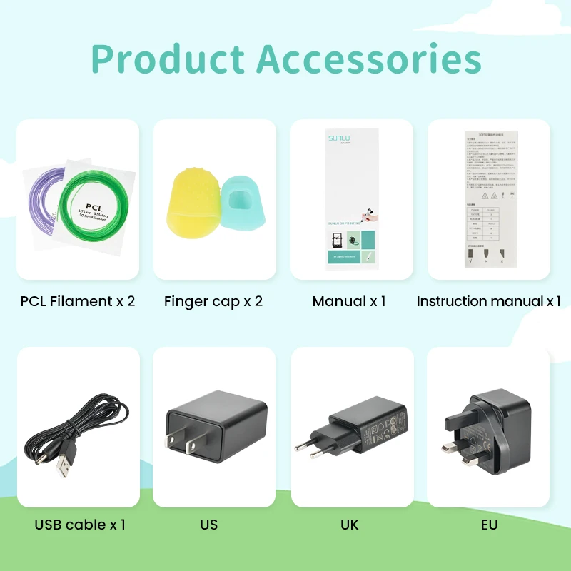 3D Pen Drawing Printing Christmas Gift for children with LCD Screen 3D Pen