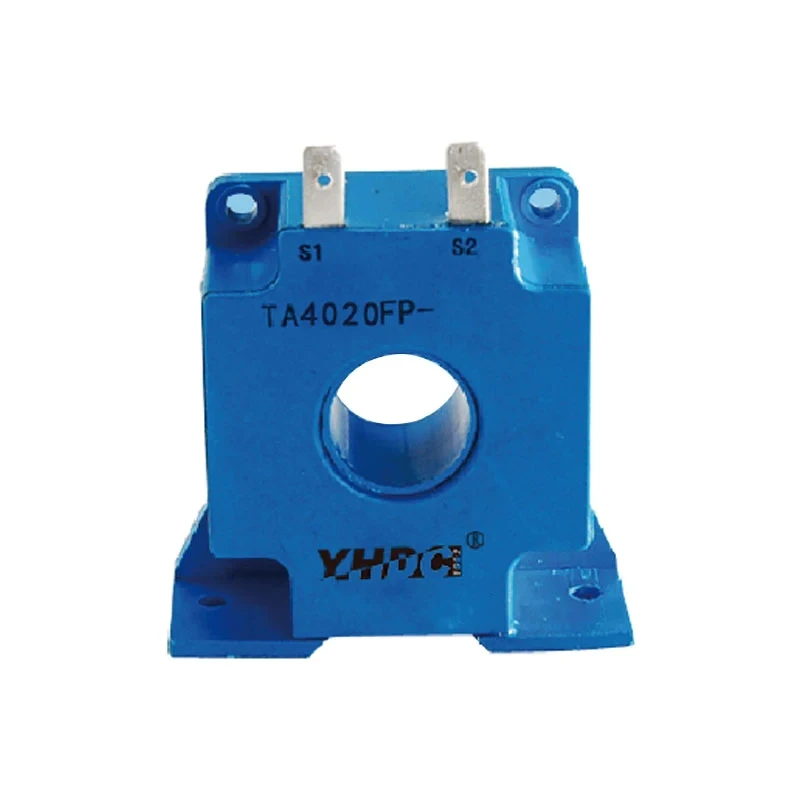 YHDC200A-300A THROUGH CORE TYPE PRECISION CURRENT TRANSFORMER TA4020FP with soldering lug 20mm diameter