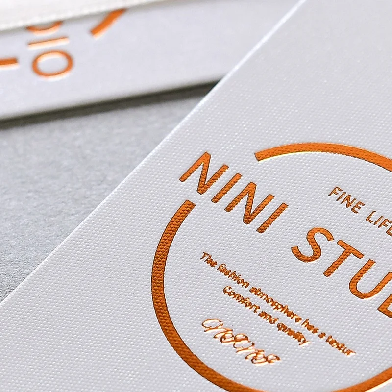 Eyelet Hang tags Paper hang Tags with Ribbon Decorative Hang Tags,Business Hang Tags,High end Hang Tag