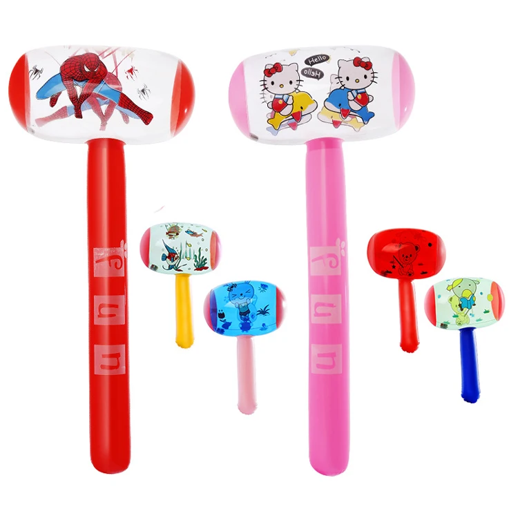 PVC cartoon kids toy Inflatable hammer