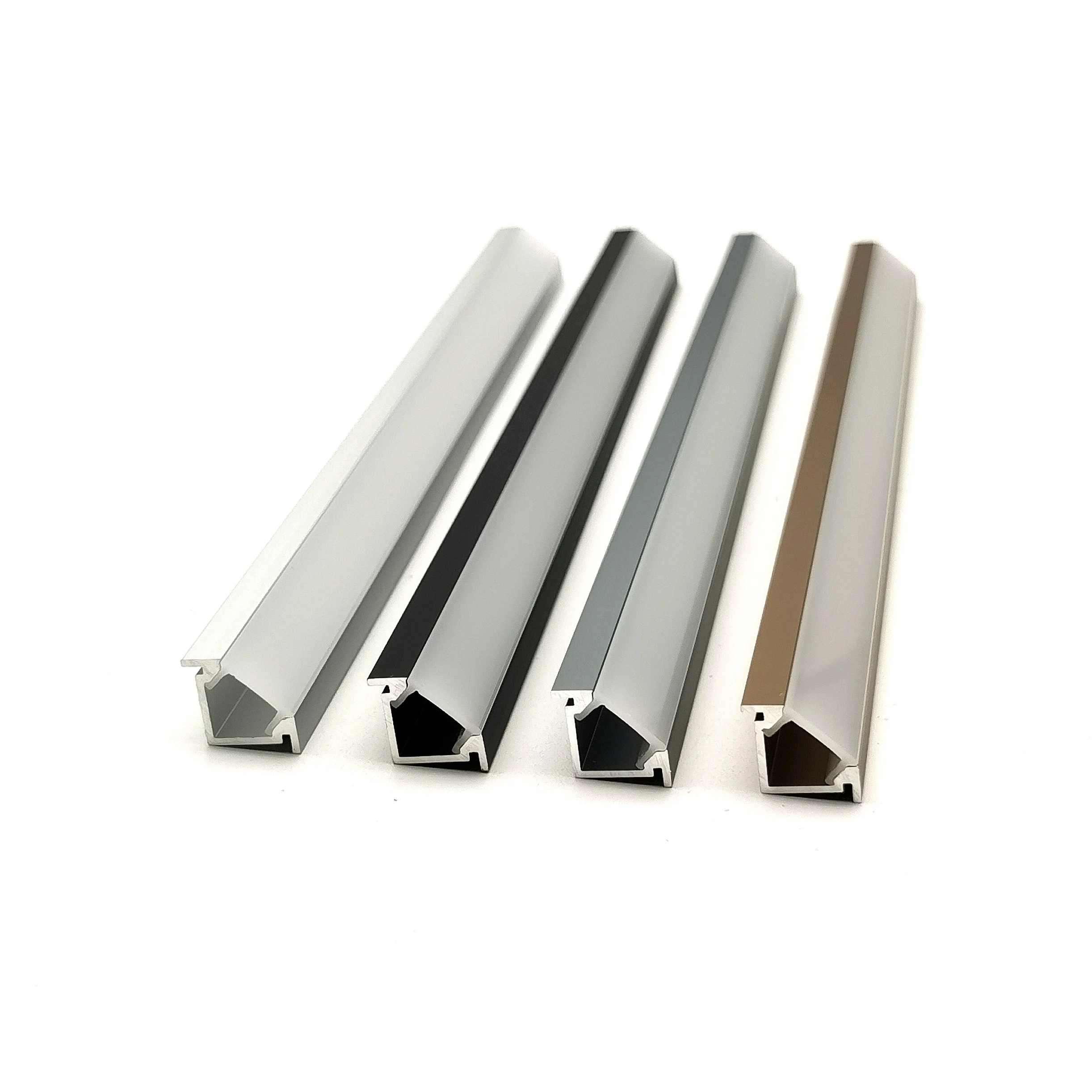 13*13MM F-009 1M 2M 3M Aluminium Profile For LED Lighting Strip Indoor Recessed Aluminum Standard Led Strip Light Profiles