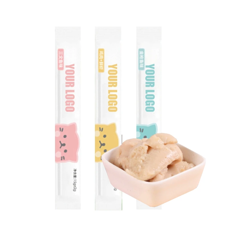 Factory Wholesale 15G Delicious And Nutritious Cat Lick Treats Snacks Food