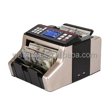 2830 TFT MG UV IR Counterfit Money Detector Cash Counting Machine Banknote Money Bill Counter