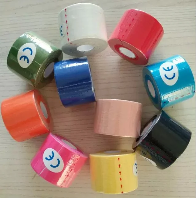 
elastic fabric sport tape athletic Sports Rigid strapping Tapes 