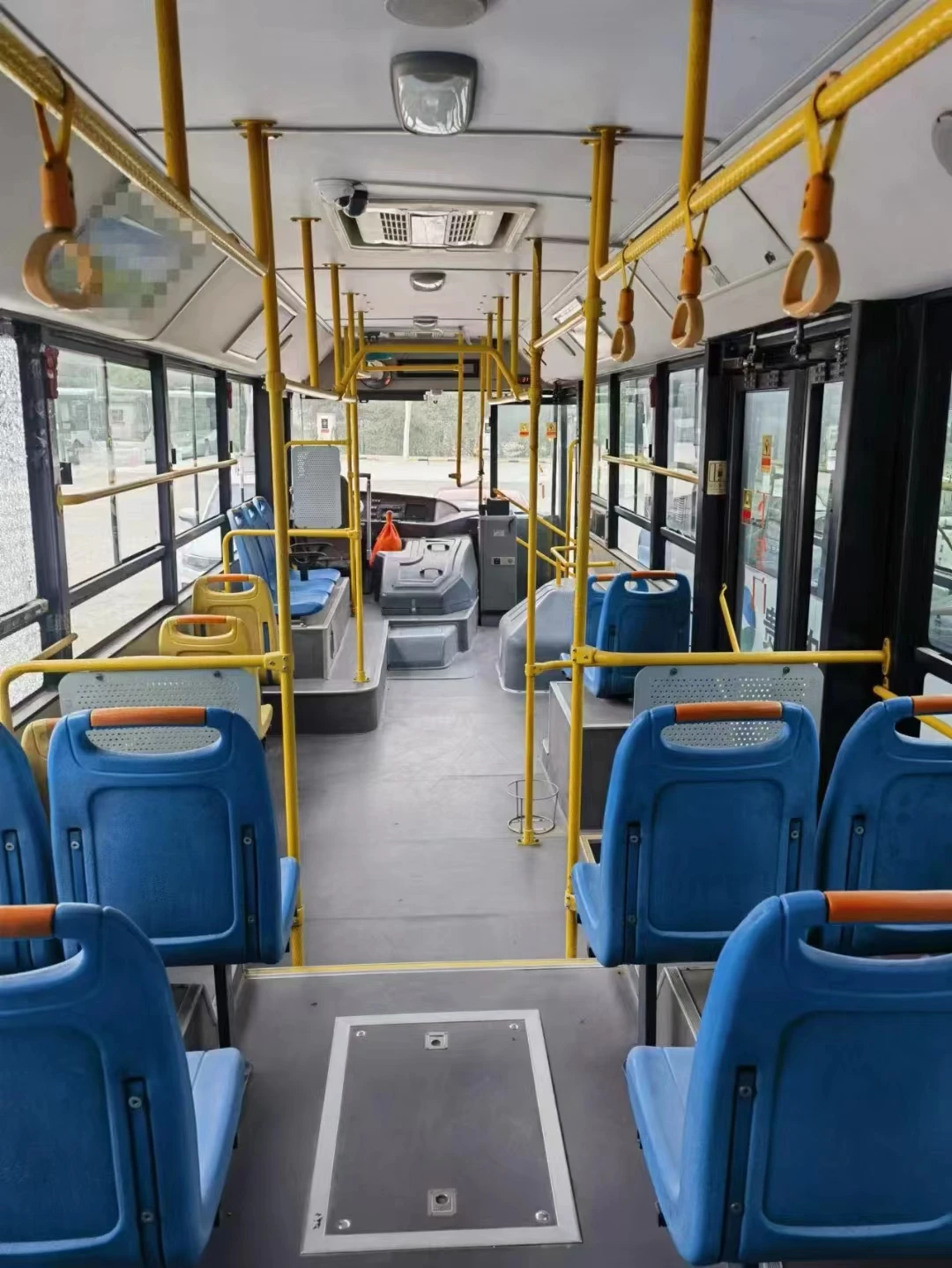 Хорошая цена городской автобус с хорошим состоянием zk6118 31 мест CNG