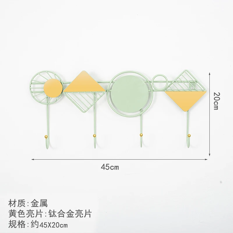 Factory Manufacture Hooks Coat Wall Robe Metal Clothing Vintage Towel Hanger Coat Diamond shaped circle Hanger Cloth Hook
