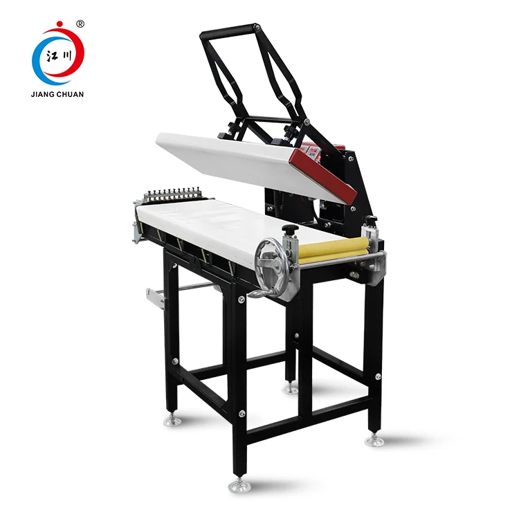 Double sided 25X100cm sublimation lanyard printing heat press machine