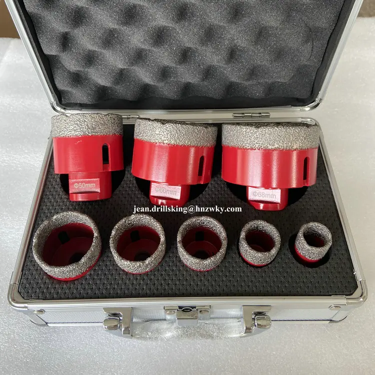 Алмазное сверло для керамической плитки 55 мм M14