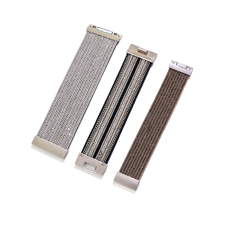 
real leather and PU Bracelet with magnet closed , glass stone in claw , hot sale with hand working . 