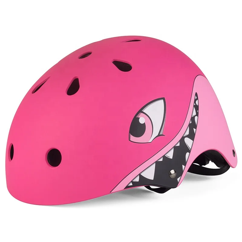 Low MOQ Shark Animal Style Kids Helmet Children Road Bike Helmet