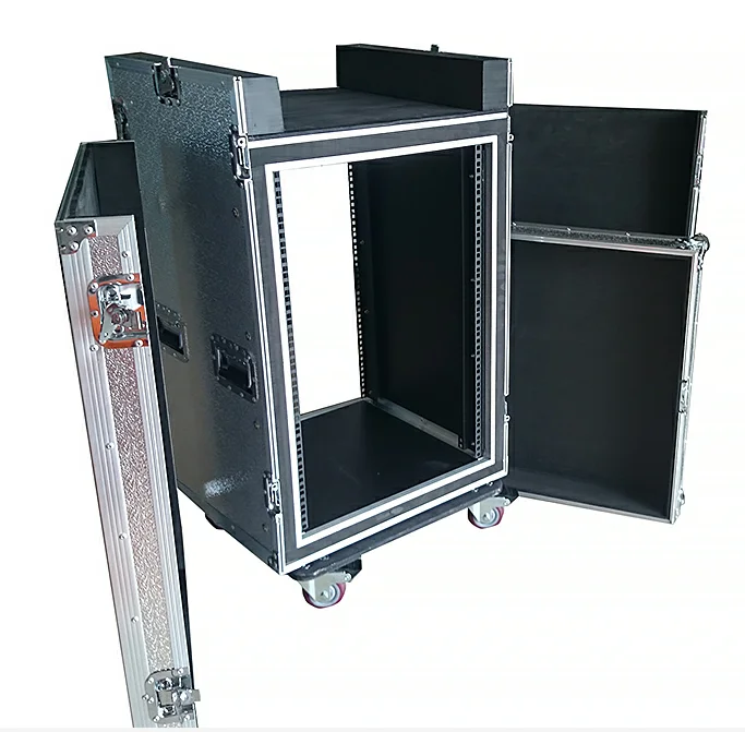 professional rack case amplifier mixer flight case