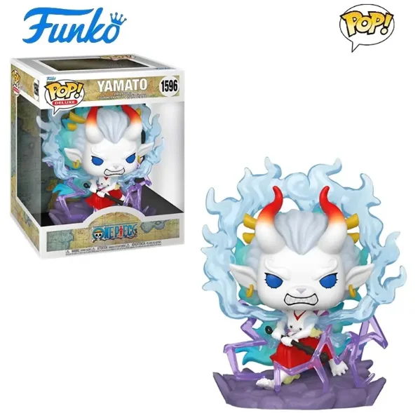 Funkoo POP One Pieces Luffy Tholon Saab hand animation Nautical King around the toy doll decoration