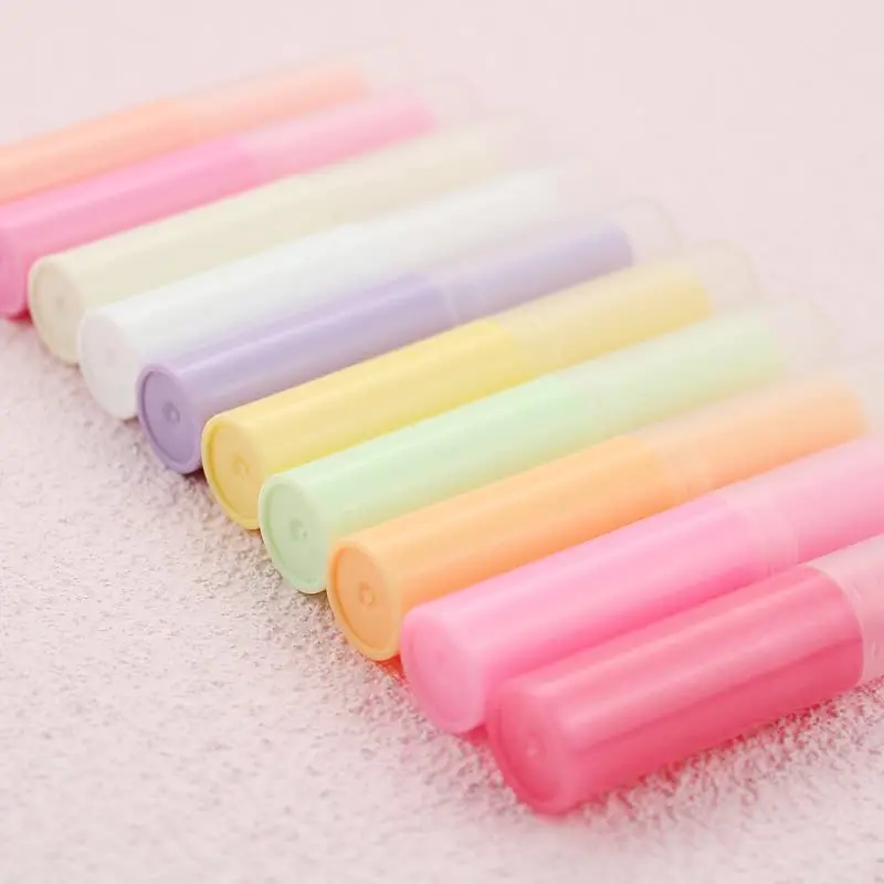 Colorful 3g Cosmetic Empty Chapstick Lip Gloss Container Balm Packaging Mini Lipstick Tube