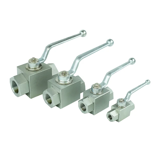 KHB KHM Series High Pressure Ball Valve  G1/4 G1/2 G3/8 G3/4 G1 Hydraulic Ball Valve