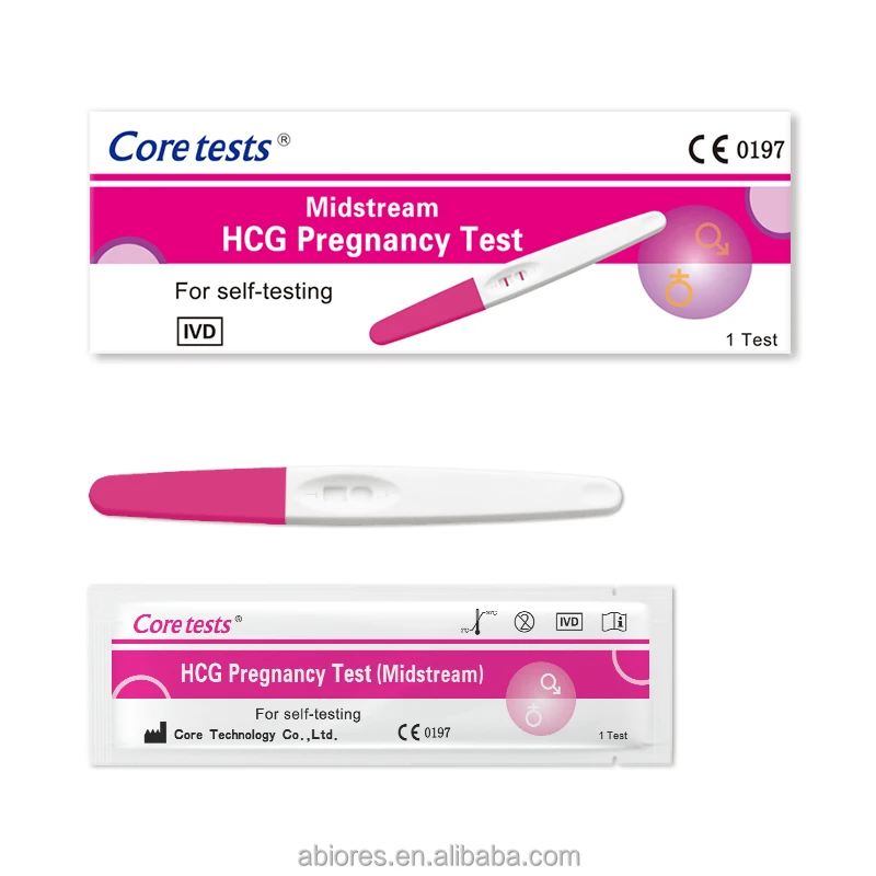 CE/510K/ISO David OEM fast easy test de grossesse medical test HCG Pregnancy Test