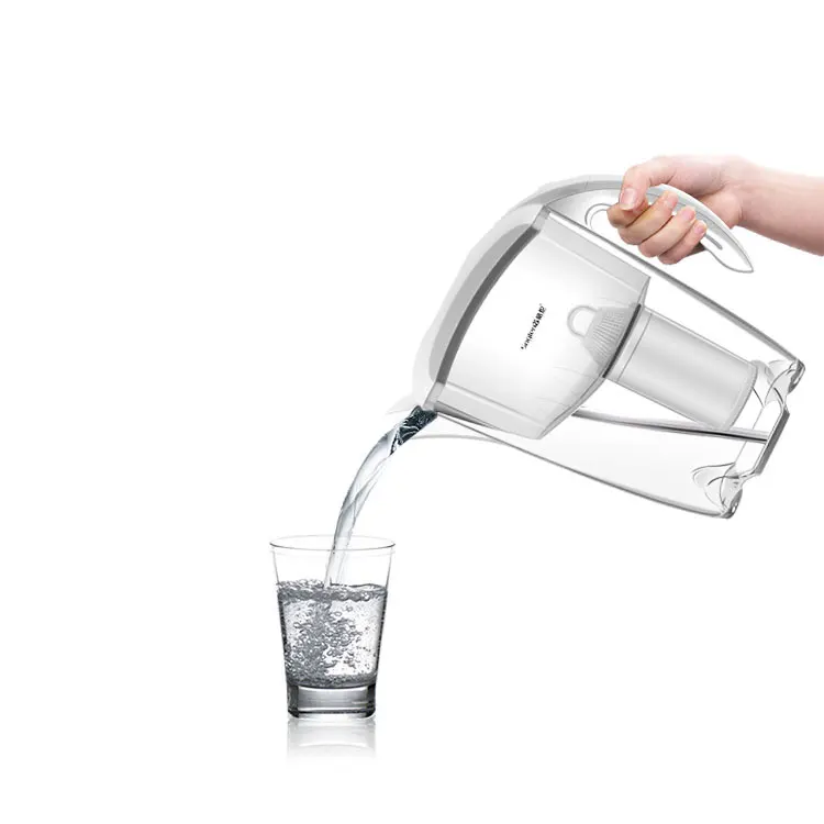 BPA Free Activated Carbon Drinking Water Purifier Filter Impurities Removes Chlorine Metals Sediments Water Filter Pitcher